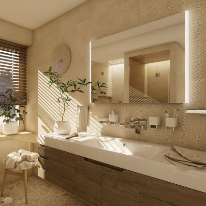 NIMCO ZP 11019 - Podświetlane lustro łazienkowe LED/21W/230V 6500K 70x90 cm IP44