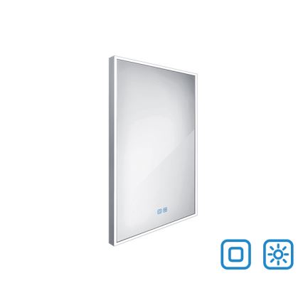 NIMCO ZP 13001VX - ściemnialne łazienkowe lustro podświetlane LED/35W/230V 3000-6500K 70x50 cm IP44