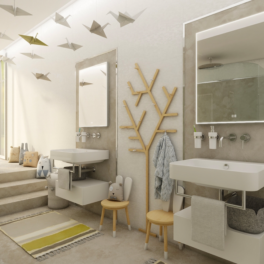 NIMCO ZP 13001VX - ściemnialne łazienkowe lustro podświetlane LED/35W/230V 3000-6500K 70x50 cm IP44