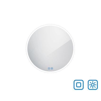 NIMCO ZP 26000RVX - LED Ściemnialne podświetlane lustro łazienkowe LED/26W/230V 3000-6500K śr. 60 cm IP44