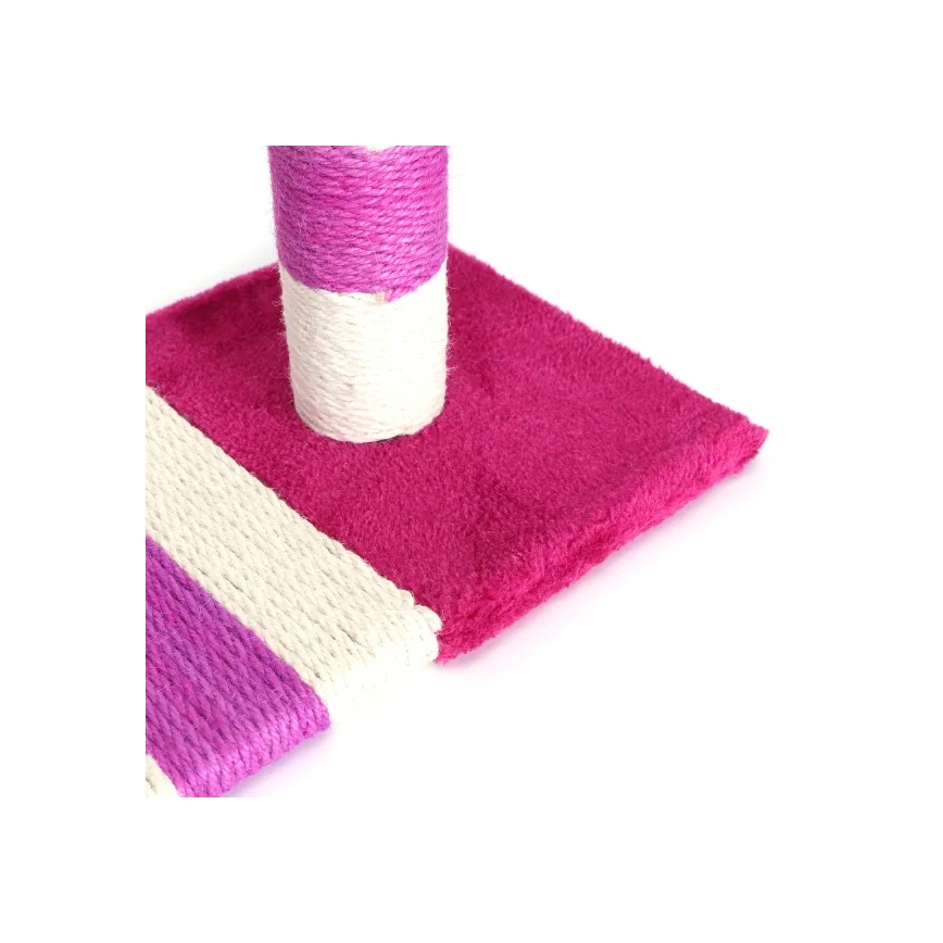 Nobleza - Drapak dla kota 55x45x20 cm różowy