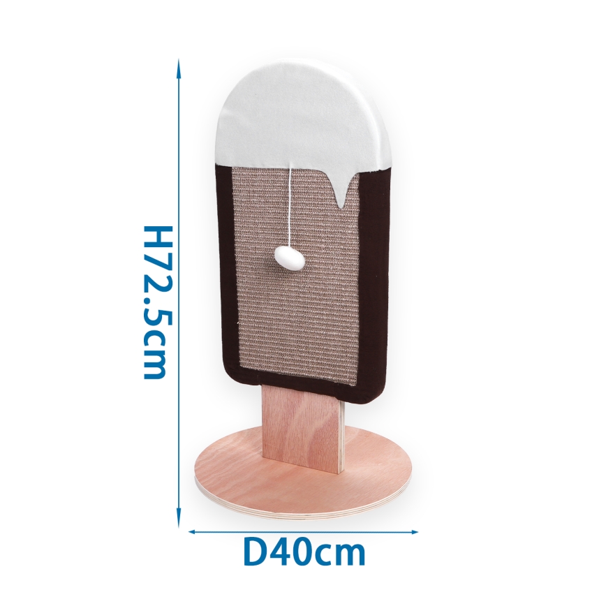 Nobleza - Drapak dla kota 72,5x40cm Lodowy lizak