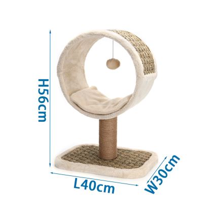 Nobleza - Drapak dla kotów brązowy/beżowy