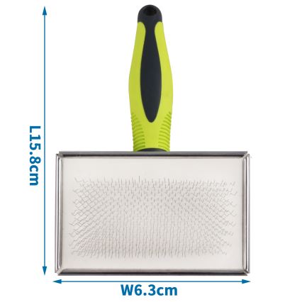Nobleza - Grzebień dla psów zielony 6,3 cm