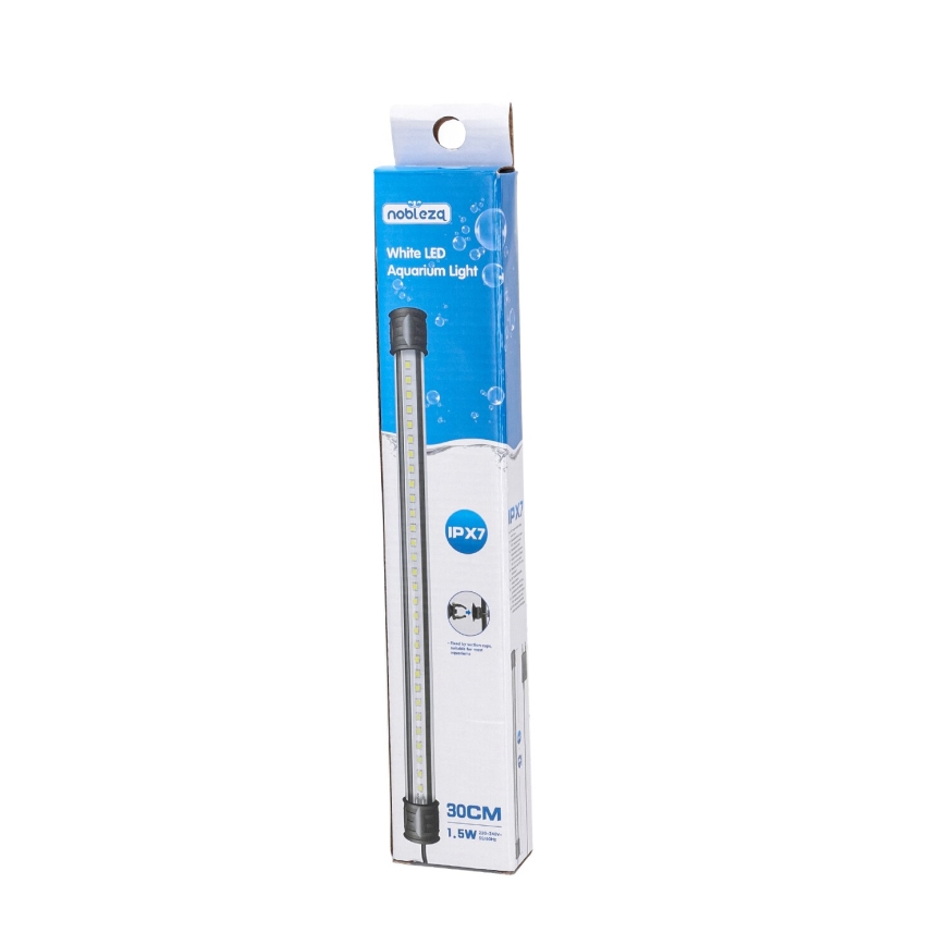 Nobleza - LED Oświetlenie akwarium LED/1,5W/230V IPX7 30 cm
