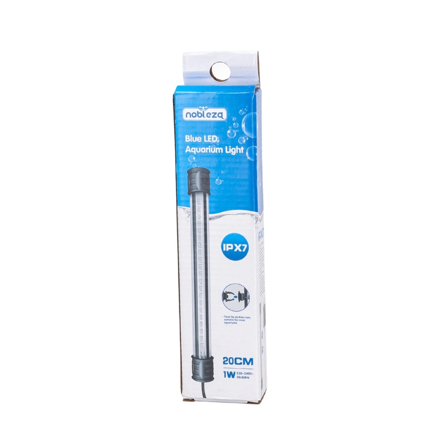 Nobleza - LED Oświetlenie akwarium LED/1W/230V IPX7 20 cm