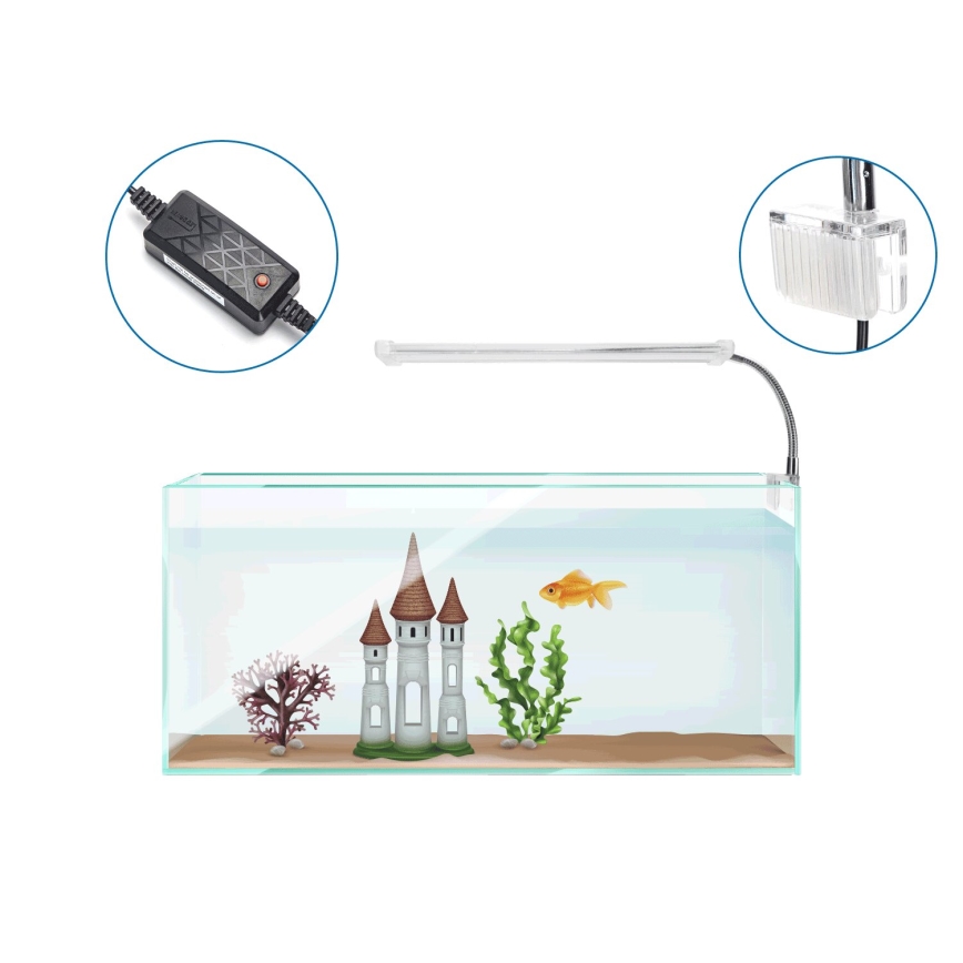 Nobleza - LED Oświetlenie akwarium LED/6W/230V IPX7 23 cm
