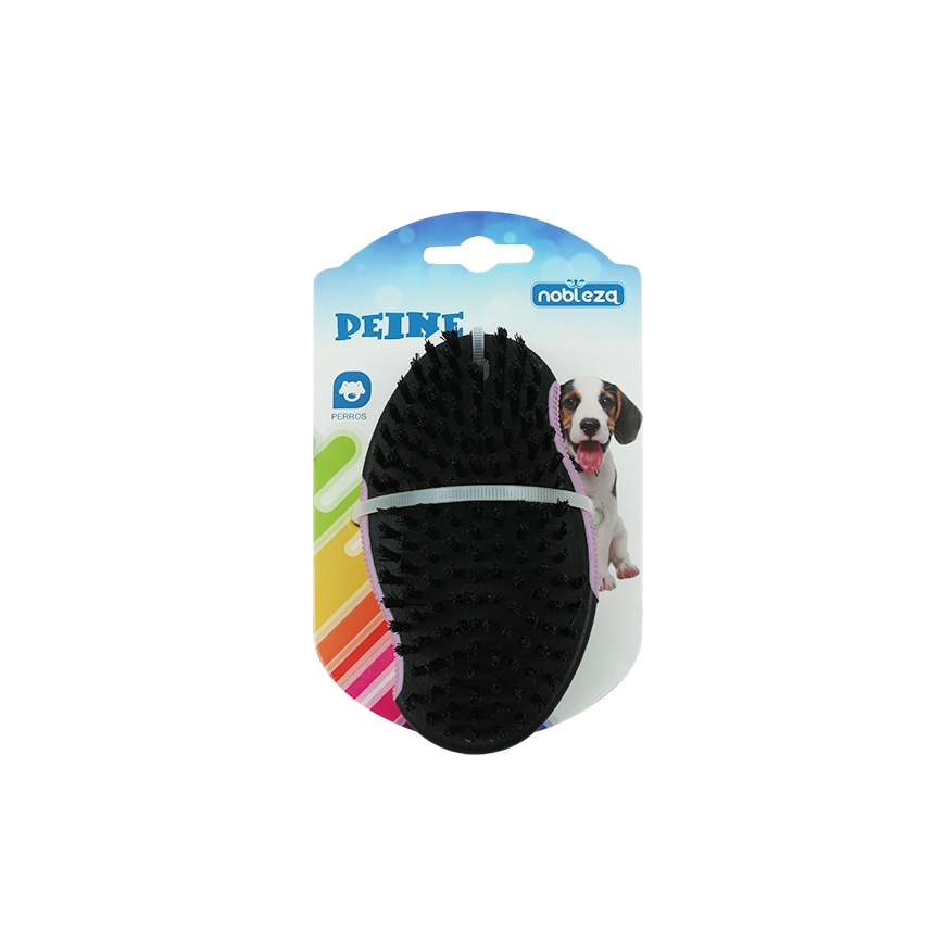 Nobleza - Szczotka dla psów fioletowa 12,5 cm