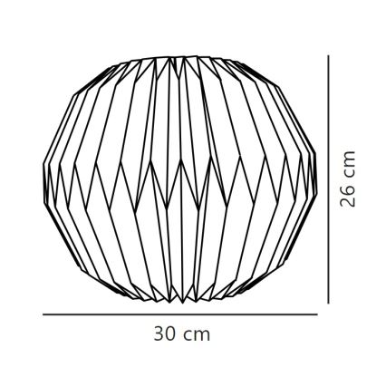 Nordlux - Klosz do żyrandola BELLOY E27 śr. 30 cm