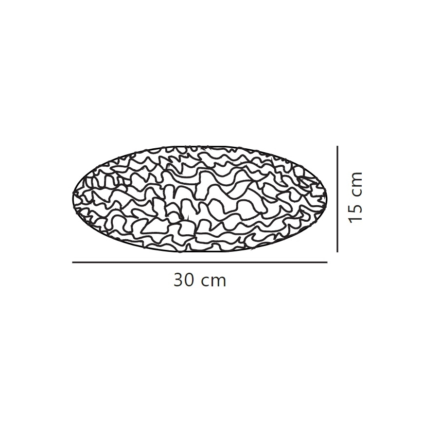Nordlux - Abażur do żyrandola VILLO E27 śr. 30 cm biały