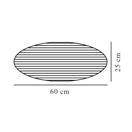 Nordlux - Abażur do żyrandola VILLO E27 śr. 60 cm fioletowy