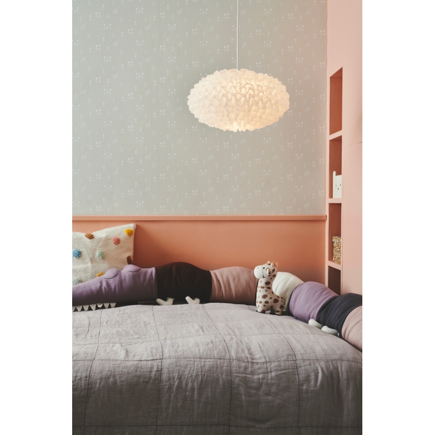 Nordlux - Klosz do żyrandola VILLO E27 śr. 30 cm biały
