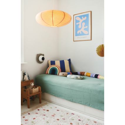Nordlux - Klosz do żyrandola VILLO E27 śr. 60 cm brązowy