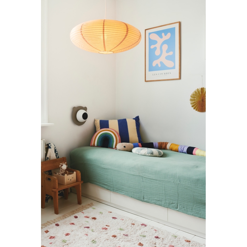 Nordlux - Klosz do żyrandola VILLO E27 śr. 60 cm brązowy