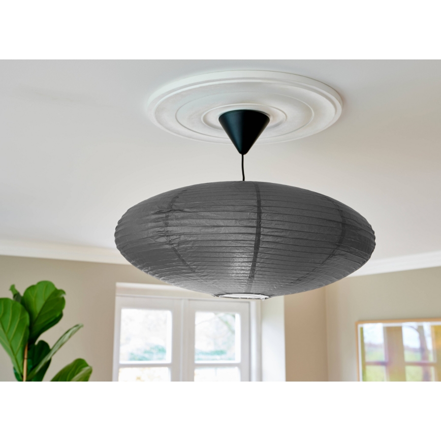 Nordlux - Klosz do żyrandola VILLO E27 śr. 60 cm szary