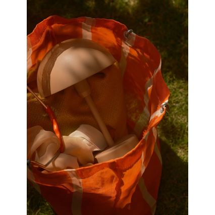 Nordlux - LED ściemnialna ładowalna zewnętrzna lampa stołowa ELLEN LED/2,8W/3,7V 2200 mAh IP44 brązowa