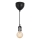 Nordlux - Kabel zasilający AVRA 1xE27/60W/230V czarny