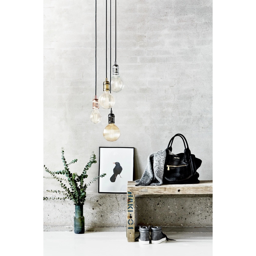 Nordlux - Kabel zasilający AVRA 1xE27/60W/230V miedziany