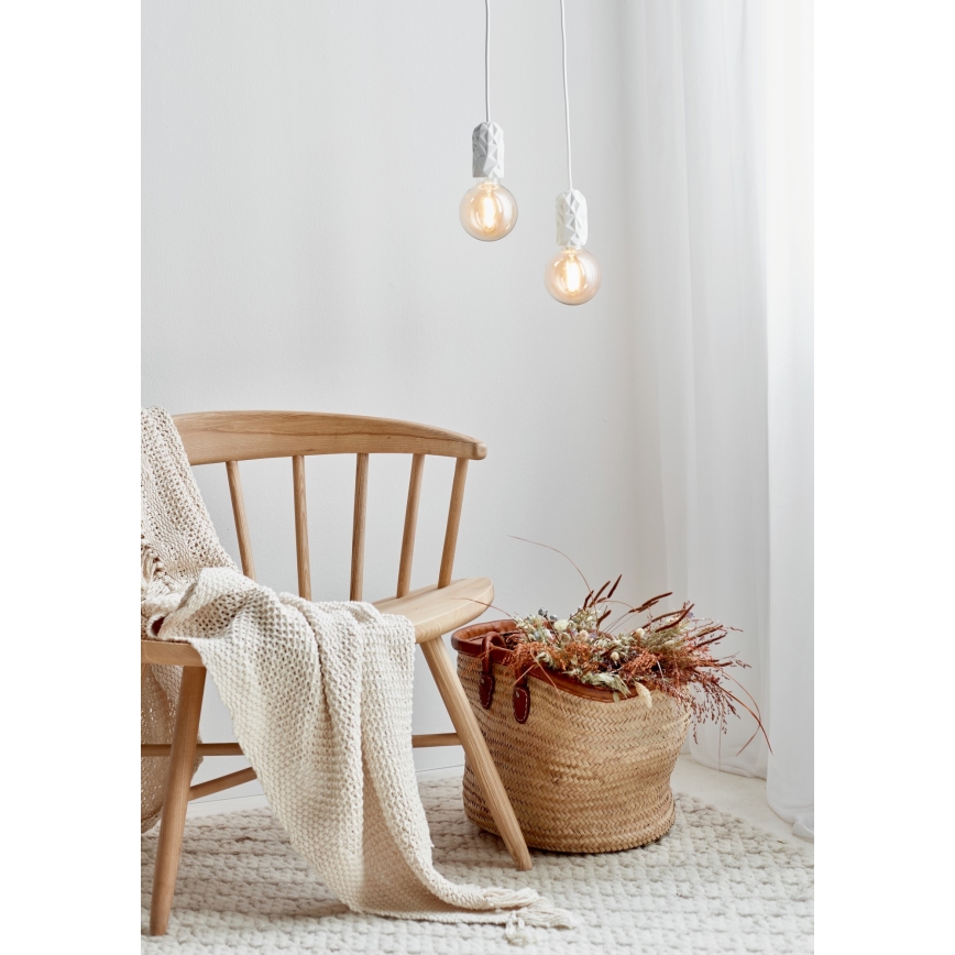Nordlux - Kabel zasilający HANG 1xE27/40W/230V biały
