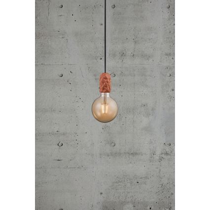 Nordlux - Kabel zasilający HANG 1xE27/40W/230V miedziany/czarny