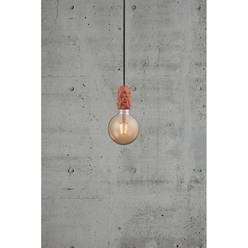 Nordlux - Kabel zasilający HANG 1xE27/40W/230V miedziany/czarny