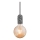 Nordlux - Kabel zasilający HANG 1xE27/40W/230V szary/czarny