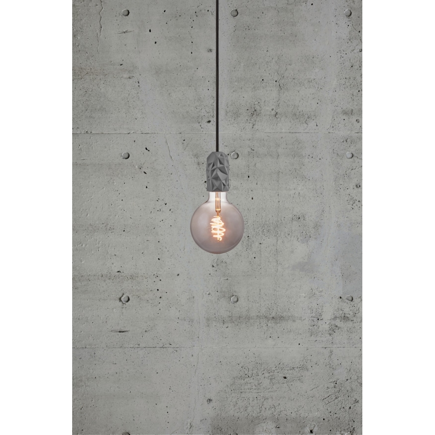 Nordlux - Kabel zasilający HANG 1xE27/40W/230V szary/czarny