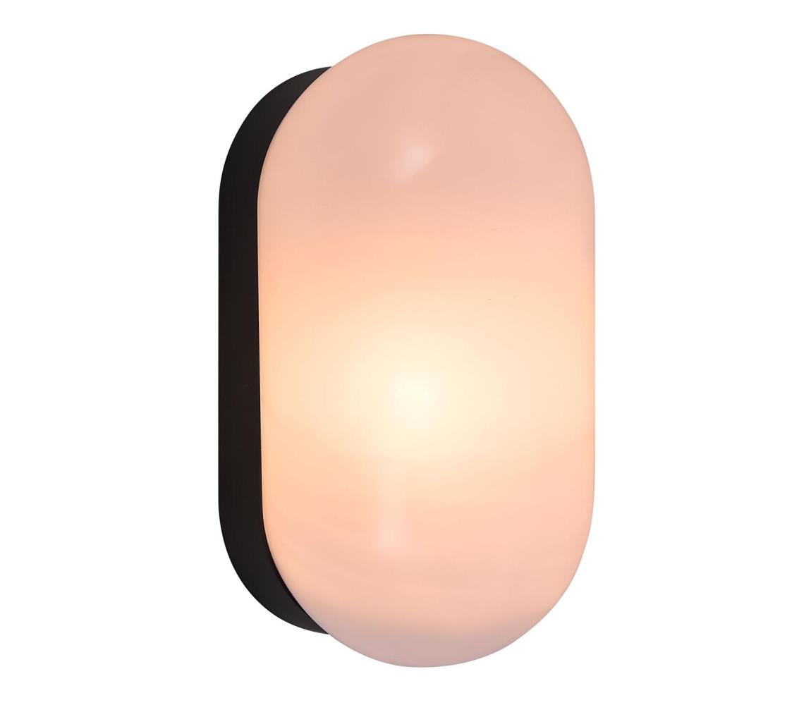 Nordlux - Kinkiet łazienkowy FOAM 1xE27/55W/230V IP44 czarny