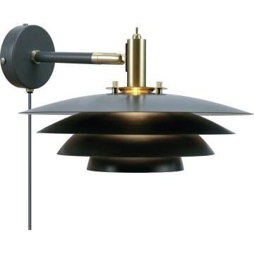 Nordlux - Kinkiet BRETAGNE 1xG9/25W/230V antracyt