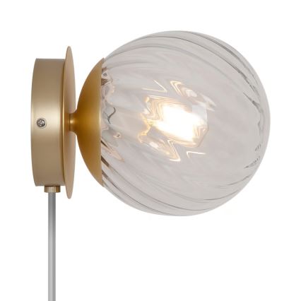 Nordlux - Kinkiet CHISELL 1xE14/25W/230V mosiądz