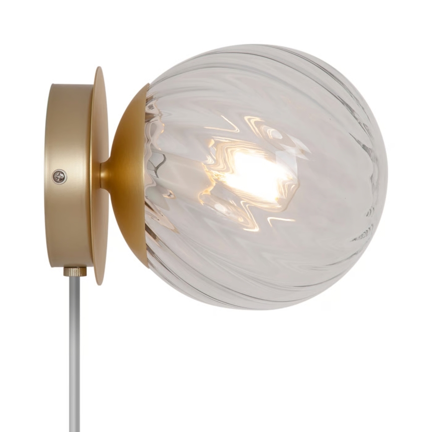 Nordlux - Kinkiet CHISELL 1xE14/25W/230V mosiądz