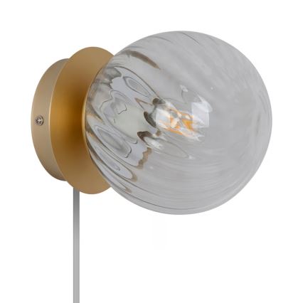 Nordlux - Kinkiet CHISELL 1xE14/25W/230V mosiądz