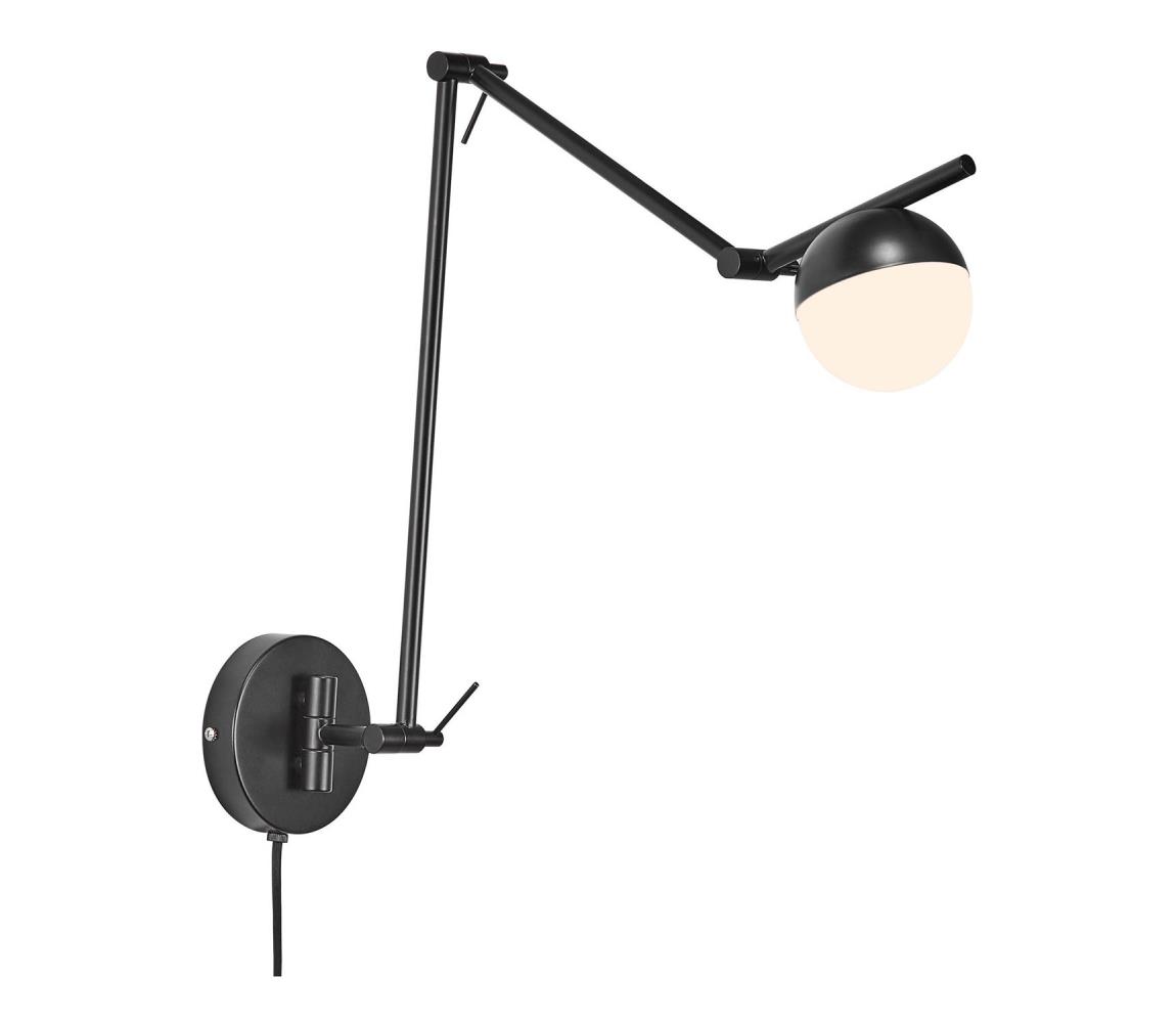 Nordlux - Kinkiet CONTINA 1xG9/5W/230V czarny
