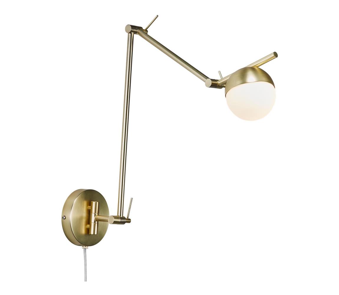 Nordlux - Kinkiet CONTINA 1xG9/5W/230V mosiądz