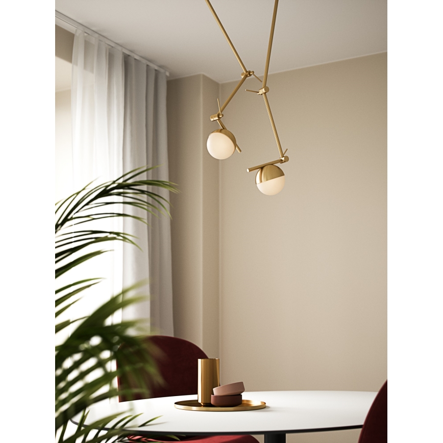 Nordlux - Kinkiet CONTINA 1xG9/5W/230V mosiądz