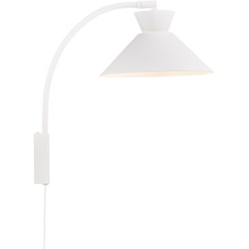 Nordlux - Kinkiet DIAL 1xE27/40W/230V białe