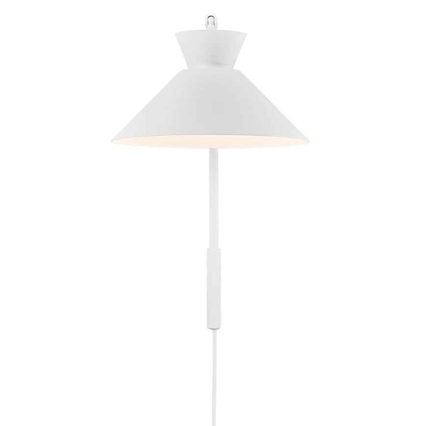 Nordlux - Kinkiet DIAL 1xE27/40W/230V białe