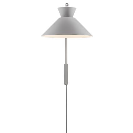 Nordlux - Kinkiet DIAL 1xE27/40W/230V szare