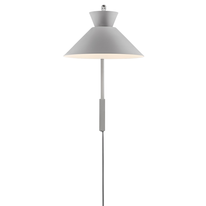 Nordlux - Kinkiet DIAL 1xE27/40W/230V szare