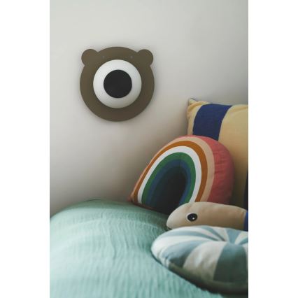 Nordlux - Kinkiet dziecięcy BRUNA BEAR 1xE14/25W/230V niedźwiedź
