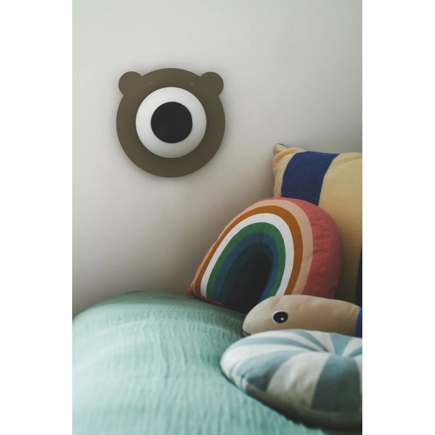 Nordlux - Kinkiet dziecięcy BRUNA BEAR 1xE14/25W/230V niedźwiedź