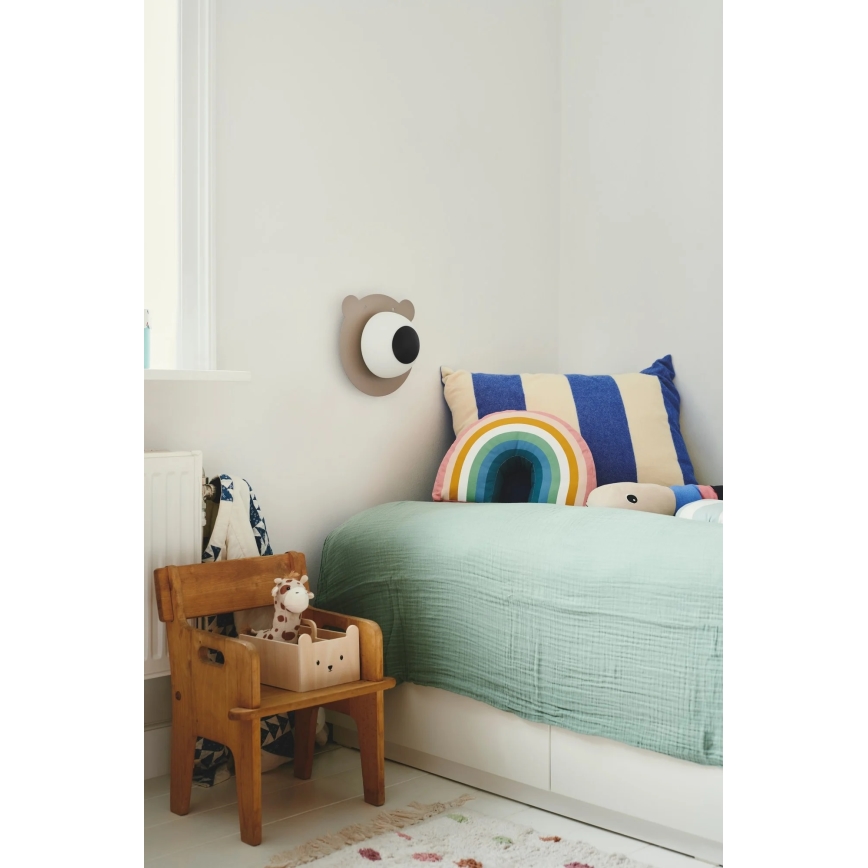 Nordlux - Kinkiet dziecięcy BRUNA BEAR 1xE14/25W/230V niedźwiedź