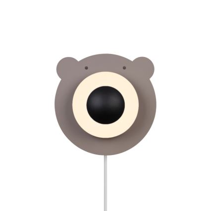 Nordlux - Kinkiet dziecięcy BRUNA BEAR 1xE14/25W/230V niedźwiedź