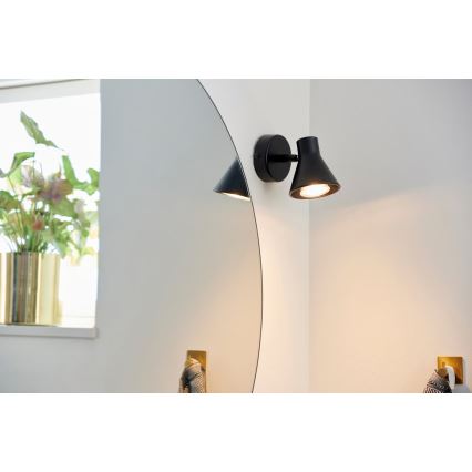 Nordlux - Kinkiet EIK 1xGU10/35W/230V czarny