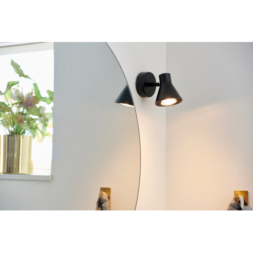 Nordlux - Kinkiet EIK 1xGU10/35W/230V czarny