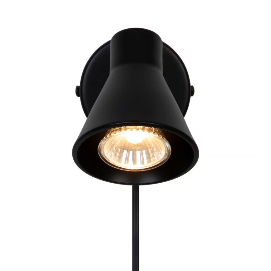 Nordlux - Kinkiet EIK 1xGU10/35W/230V czarny