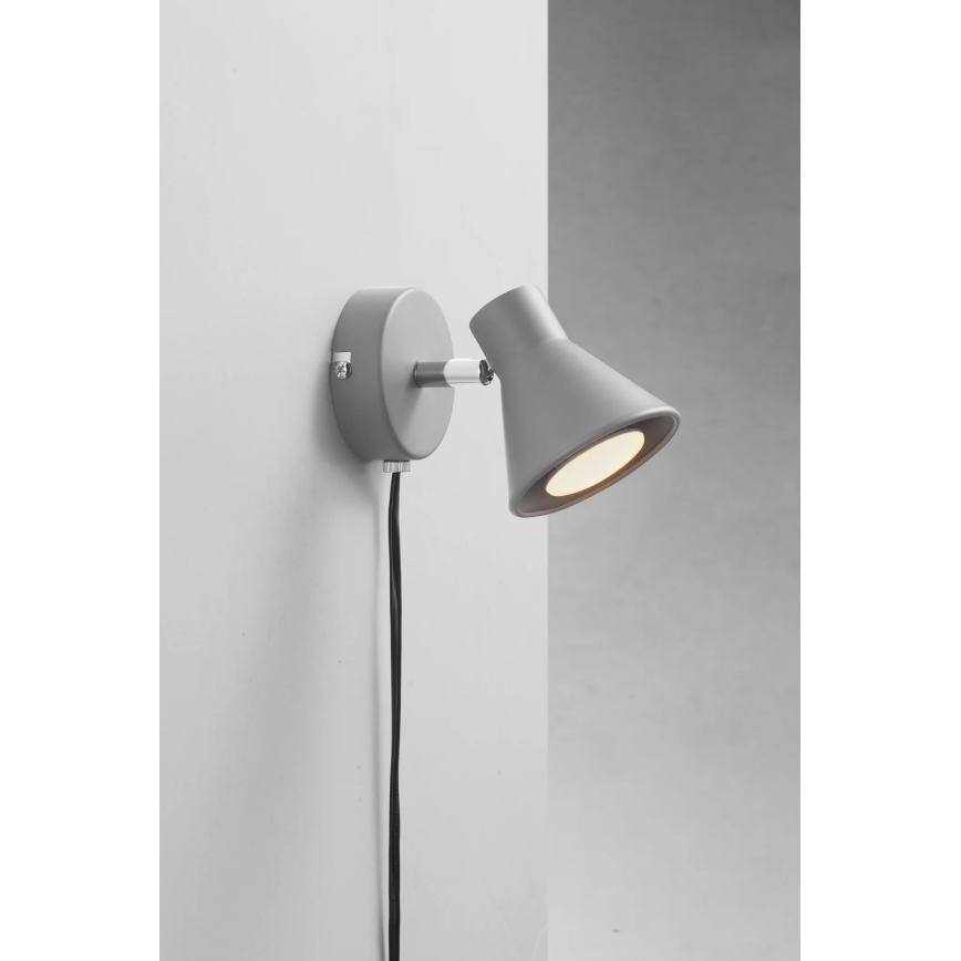 Nordlux - Kinkiet EIK 1xGU10/35W/230V szary