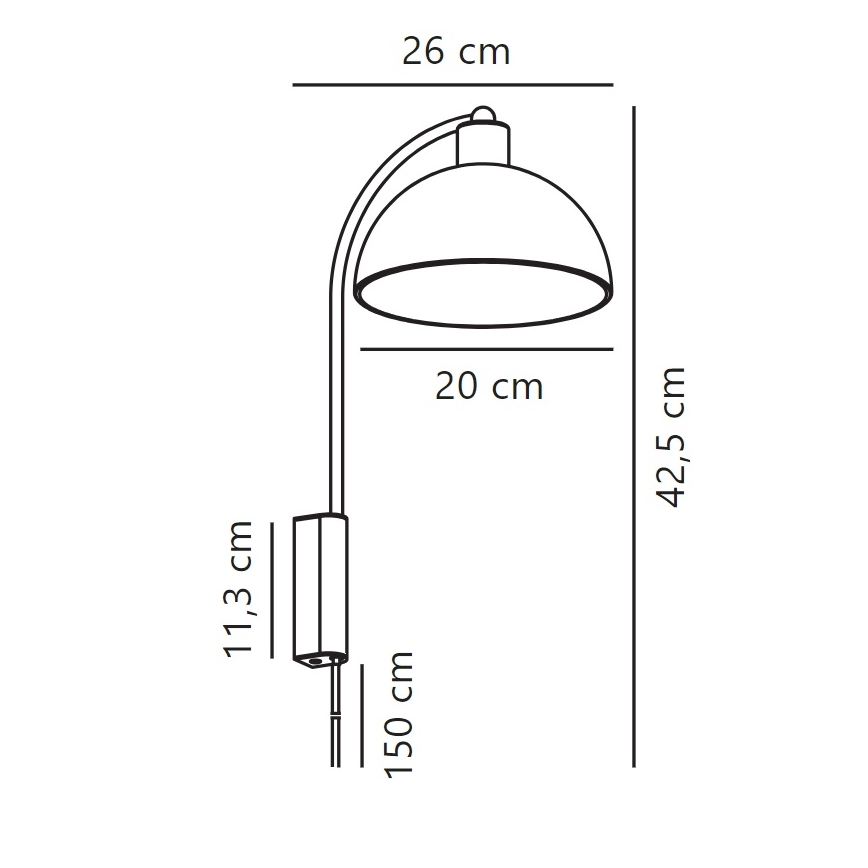 Nordlux - Kinkiet ELLEN 1xE14/40W/230V chrom błyszczący