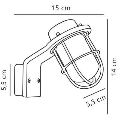 Nordlux - Kinkiet łazienkowy MARINA 1xG9/40W/230V IP44 chrom błyszczący