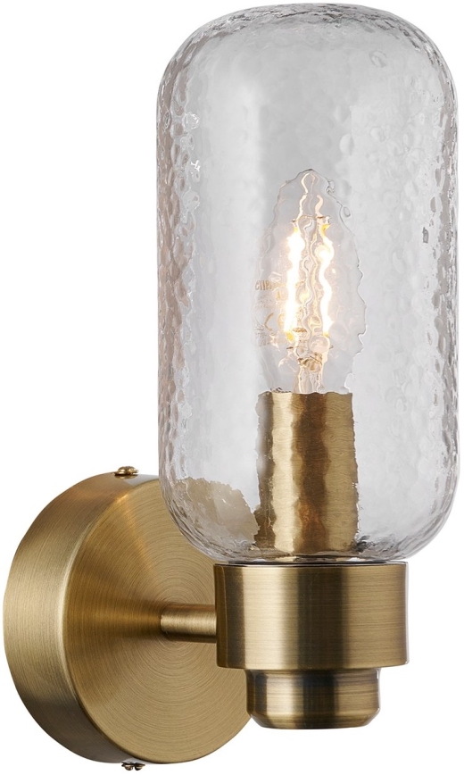 Nordlux - Kinkiet łazienkowy TUTAN 1xE14/25W/230V IP44 mosiądz